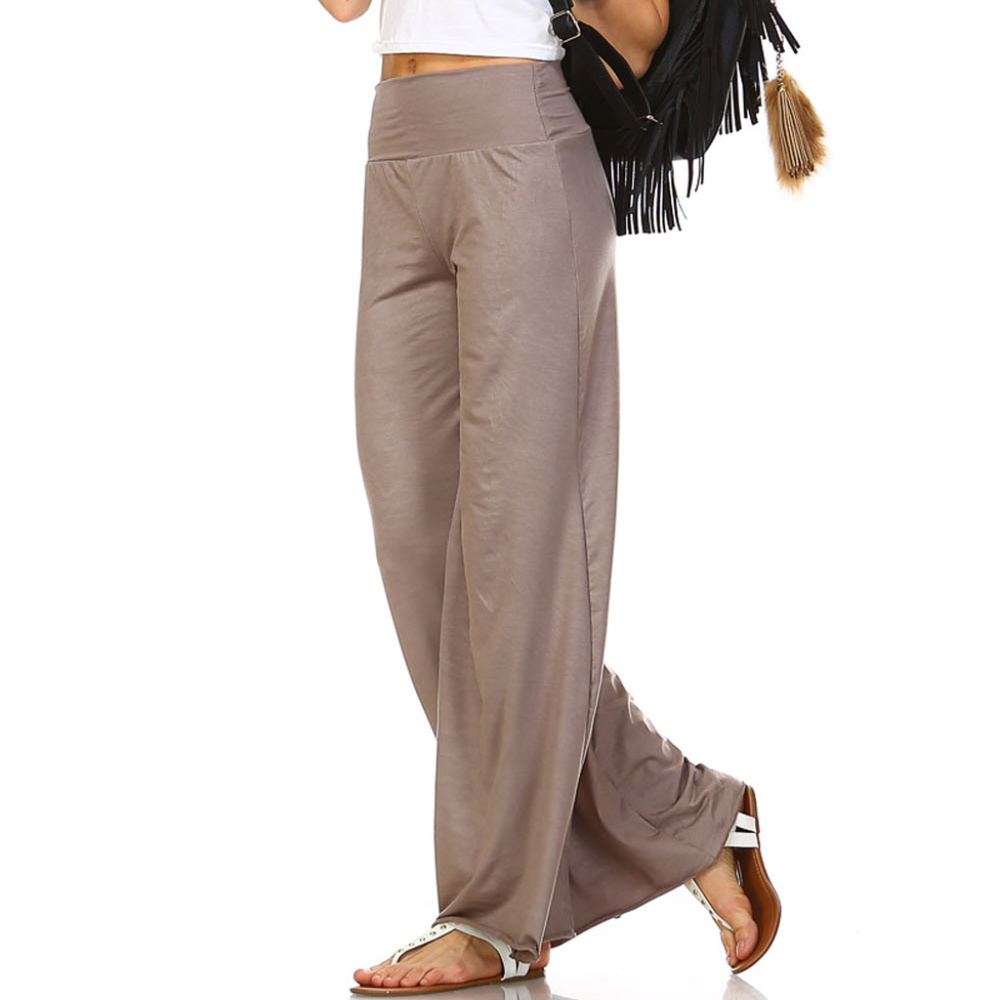 Simplicitie Palazzo Pants - Mocha